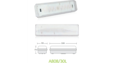 LED Emergency Bulkhead A808/30L SMD3528 LEDs Version