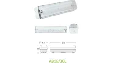 LED Emergency Bulkhead A816/30L SMD3528 LEDs Version