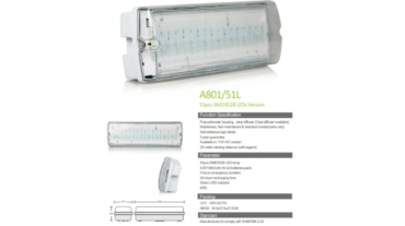LED Emergency Bulkhead A801/51L SMD3528 LEDs Version